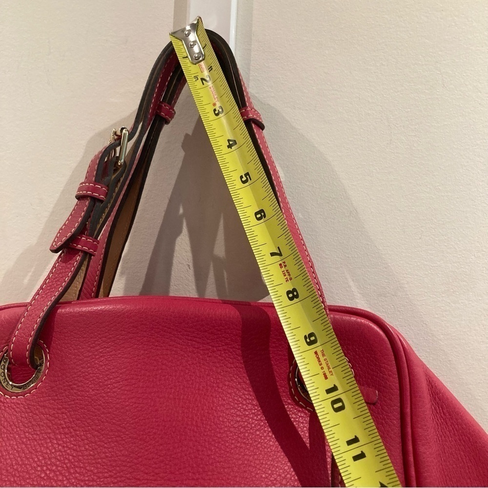 DOONEY & BOURKE Authentic Vintage Leather Portofino Zip Zip Hand Shoulder Bag - Picture 6 of 16